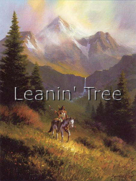 leanin tree indian river birthday greeting card
