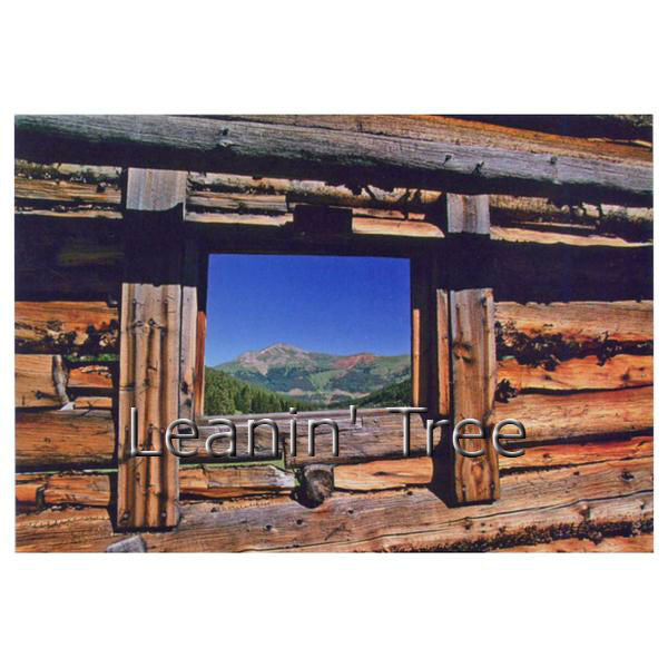 leanin tree mountain view get well greeting card