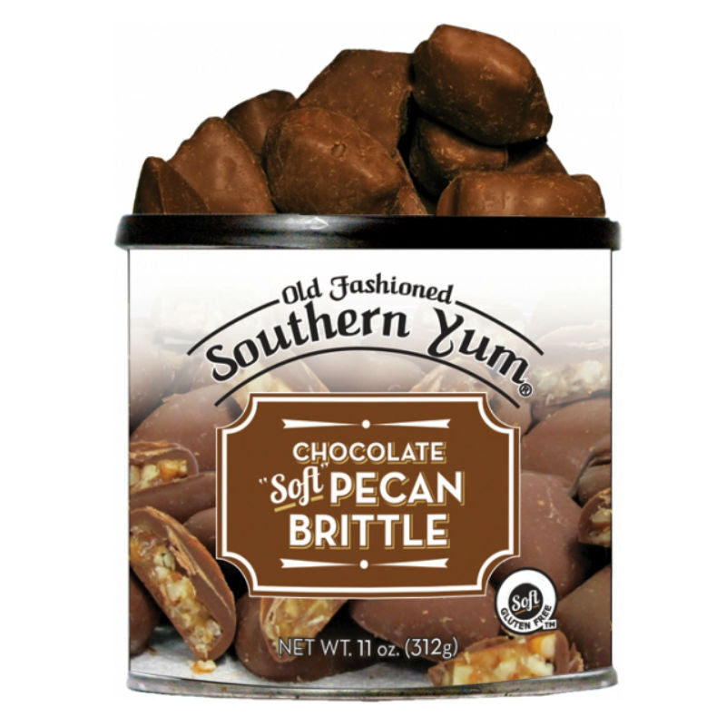 southern yum milk chocolate pecan brittle