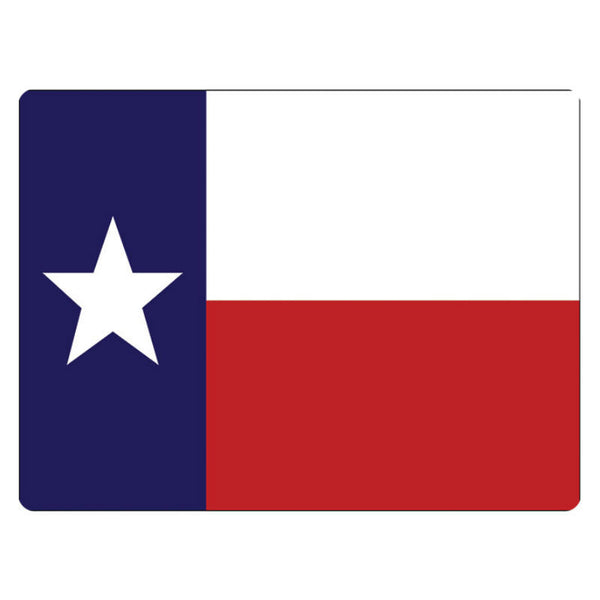 texas flag cutting board