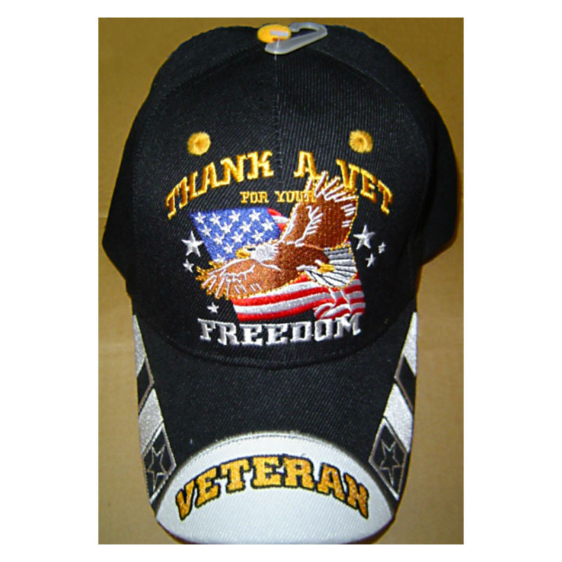 thank a vet for your freedom hat