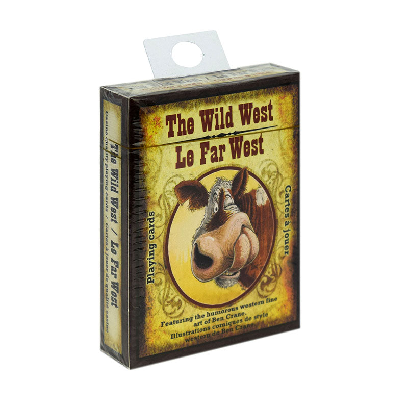 the wild west playing cards