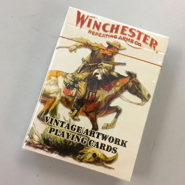 winchester playing cards